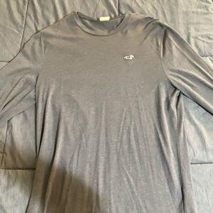 Super soft gray long sleeve from Hollister